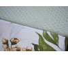 Постельное белье с покрывалом пике Saheser - Zig Zag Mint (Turkey), евро комплект